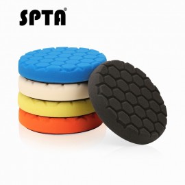 SPTA 6inch (150mm) Polishing Buff Pads Buffing Polishing Pads Set Different Hardness For DA / RO Car Polisher-Select Set