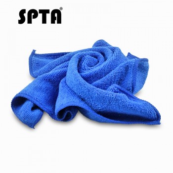 SPTA Soft Squre Absorbent Wash Cloth 40x40 cm Car Care Clean Microfiber Cleaning Hand Towels Durable Multifunction Blue/Green