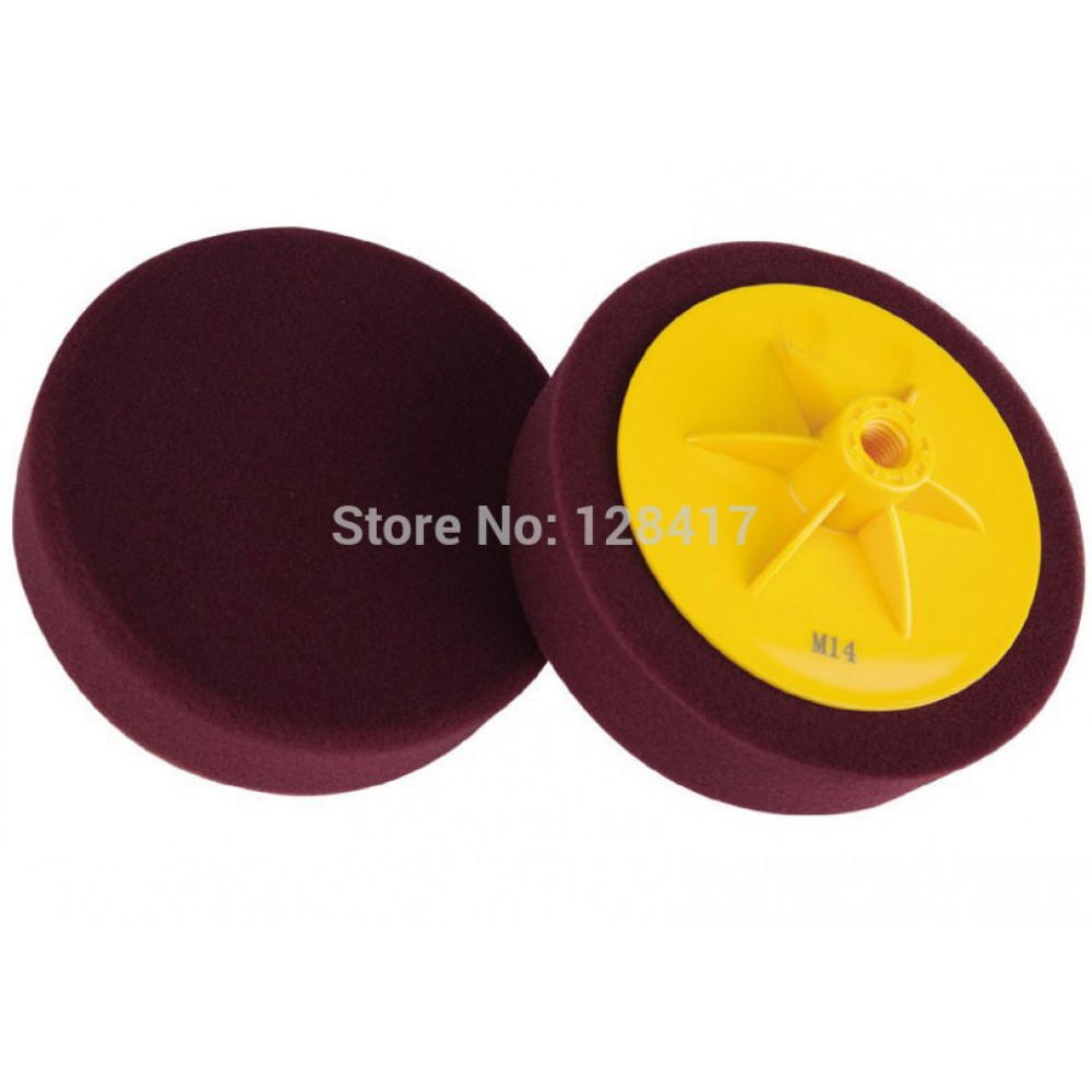 K523 6high quality car soft Buff foam Pad with m14/m16amp;car Polish foam pad (AMERCIAN material w-7000 as MEGUIARScutting pad)