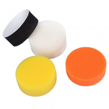 10pcs car polishing pad 80mm 3 Multifunction Sponge Car Polishing Self-adhesive Waxing Wool Wheel Set
