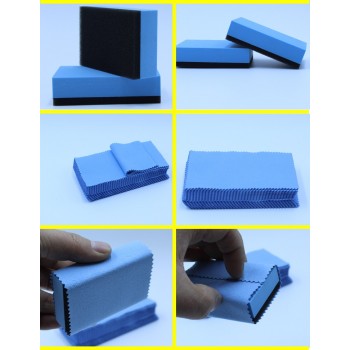 Glass coating application cloth crystal coating agent cloth glass coat microfiber cloth nano car suede cloth(100pcs/lot)
