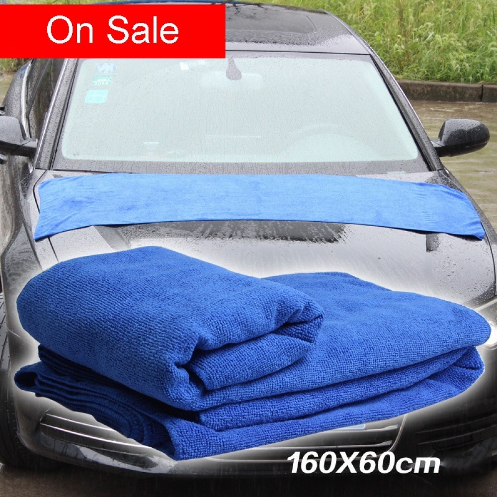 Automobiles Waxing Sponge 160*60cm Car Washing Towel Fine Fiber Warp Knitting Wipes auto accessories microfiber towel car