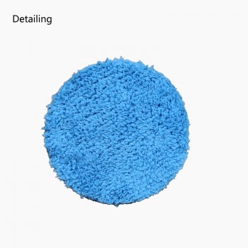 DETAILING Car Care Microfiber Polishing Pad Buffing Sponge Wax Applicator Pad Blue Colour