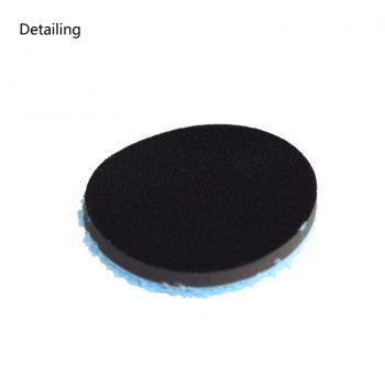 DETAILING Car Care Microfiber Polishing Pad Buffing Sponge Wax Applicator Pad Blue Colour