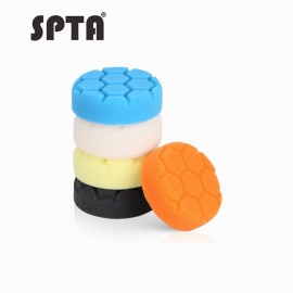 SPTA 3 (80mm) Polishing Buffer Pad Buffing Polishing Pad Set Yellow/Orange/Blue/Black/White For Car Polisher-Select Set