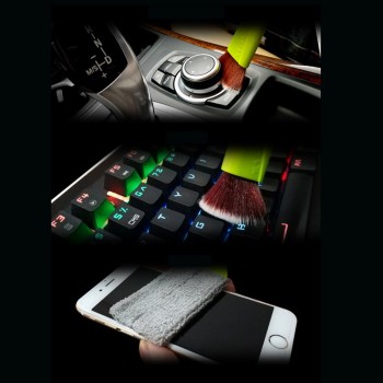 Car Air Conditioner  Outlet Dust Cleaning Tool  Brush Interior Soft Fur  Supplies  Accessories