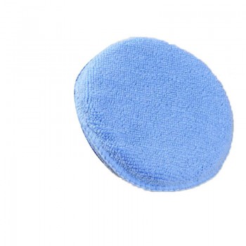 Micro Fiber Waxes Sponge Rubbing Colour Sponge Polishing Small Round Shaped Micro Fiber Sponge Car Cleaning WashingTool