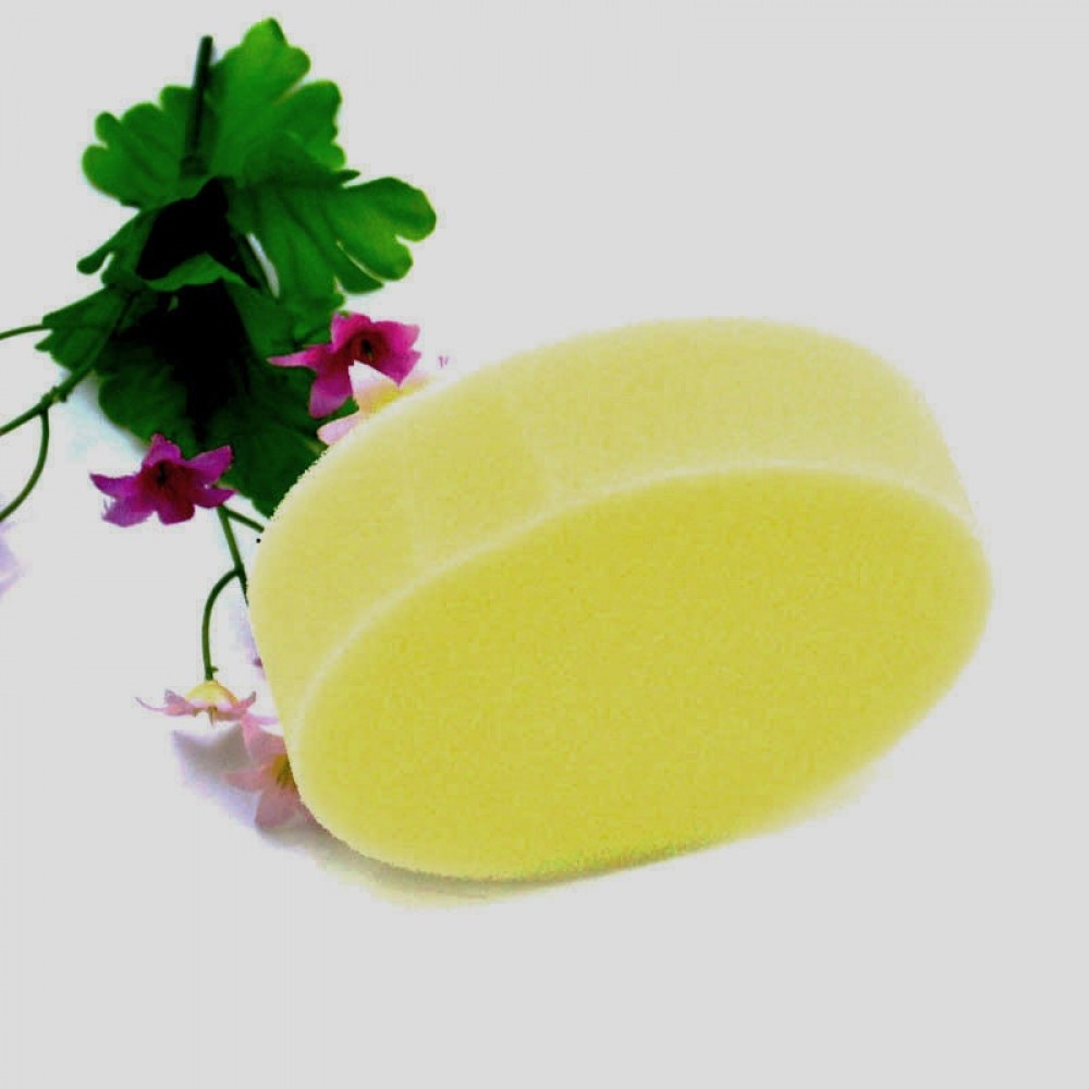 Liplasting 12Pcs Car Cleaning Wax Sponges Round Car Polish Wax Foam Sponges Pads Yellow