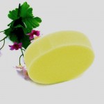 Liplasting 12Pcs Car Cleaning Wax Sponges Round Car Polish Wax Foam Sponges Pads Yellow