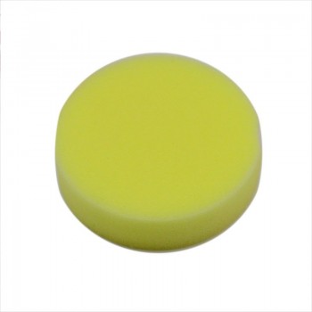 12PCS Waxing sponges Round Car Polish Sponge Car Wax Foam Sponges Applicator Pads for Clean Car Care Tool Glass Yellow ME3