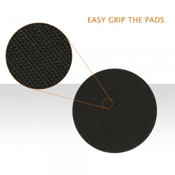 SPTA Backer Backing Plate Pad 2Inch/3inch/4inch/5inch/6inch Hookamp;Loop For Air Sander Car Polisher Buffing -- Select Size