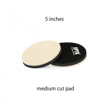 2Pcs 2/3/4/5/6/7 Inch Lambs Woolen Polishing Pad For Car Polisher Detail Mirror Finish Polish Dia. 50/80/100/125/150/180mm New