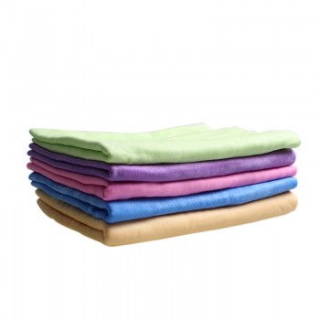 Automobiles Waxing Sponge Large Half Barrel Deerskin Towel Pet  Movement Ice Cool  Wipes 5 Colors auto accessories