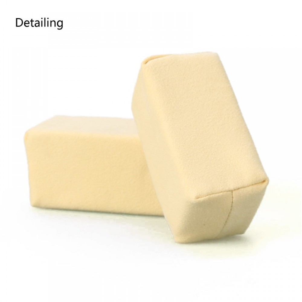 DETAILING Sponge Coating Applicator Pads with Microfiber Suede Cloth Perfect For Ceramic Coating, Glass Coating, 5pcs/pack