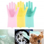 1PC Magic Silicone Rubbe Car Washing Gloves Eco-Friendly  Multipurpose Car Washing Gloves car accessries