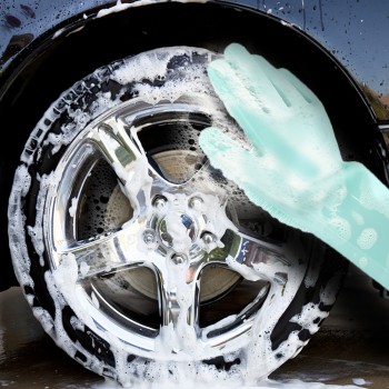 1PC Magic Silicone Rubbe Car Washing Gloves Eco-Friendly  Multipurpose Car Washing Gloves car accessries