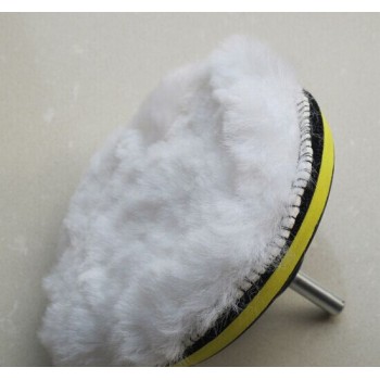 Free Shipping 4 100mm Car Polishing Pad set Wet Foam Buffing Pads for Car Styling with Drill Adaptor M10