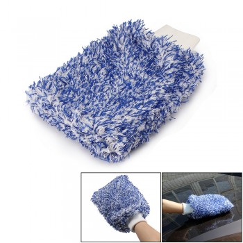 Car Washing Glove Scratch Free Microfiber Wash Mitt Wet and Dry Use for Home Kitchen Bathroom