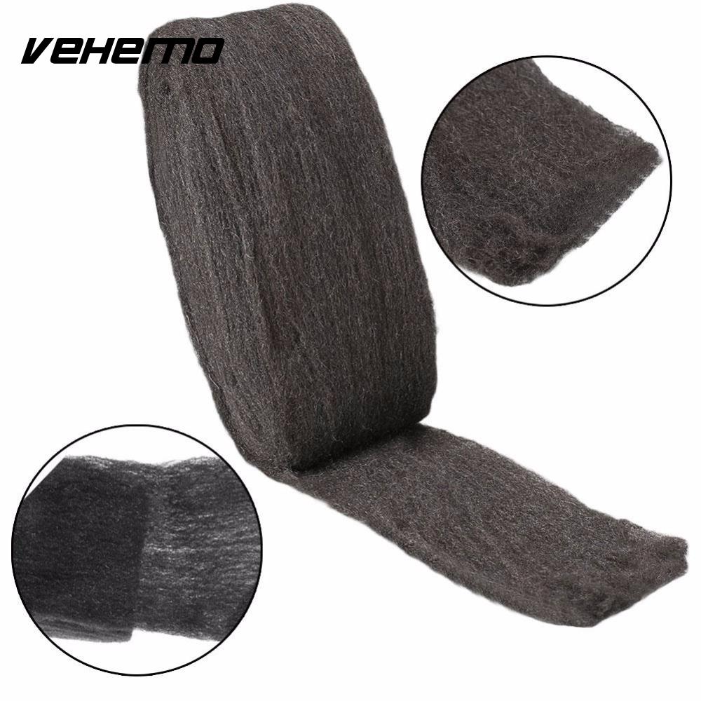 Vehemo Steel Wire Wool Surface Removing Polishing Plumbing Decorating Pad Non Crumble