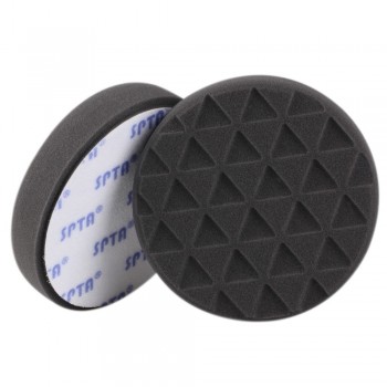 SPTA 5 inch (125mm ) Compound Buffing Pads Polishing Buffer Pad 5Pcs For Car Polisher Yellow/Red/Blue/Black/White--Select Color