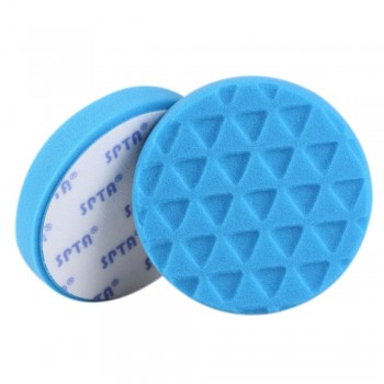 SPTA 5 inch (125mm ) Compound Buffing Pads Polishing Buffer Pad 5Pcs For Car Polisher Yellow/Red/Blue/Black/White--Select Color