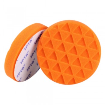 SPTA 5 inch (125mm ) Compound Buffing Pads Polishing Buffer Pad 5Pcs For Car Polisher Yellow/Red/Blue/Black/White--Select Color