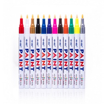 Waterproof Paint Car Care Wheel Tire Pen Mark Oily Car Rubber Tire Tread Metal Permanent Paint Marker Pen