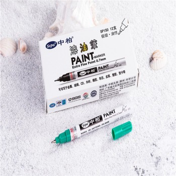 Hot Selling 0.7mm Extra Fine Point Paint Marker Pen Office School Supplies Metallic Marker Watercolor Highlighters