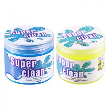 160g Car Cleaning Glue Slime Automobile Cup Holders Sticky Jelly Gel Compound Dust Wiper Cleaner