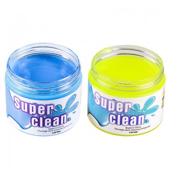 160g Car Cleaning Glue Slime Automobile Cup Holders Sticky Jelly Gel Compound Dust Wiper Cleaner
