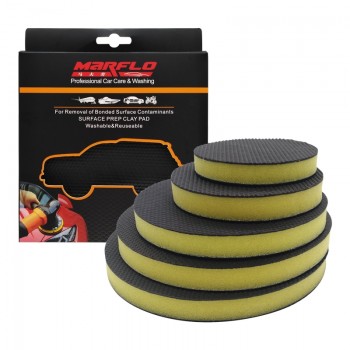 Car Wash Mud Magic Clay Bar Pad Car Clean Sponges Paint Care Detailing Auto Polishing Pad Marflo Car Waxing Applicator