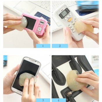3pcs Auto Care Car Instrument Station Clean Glue Outlet Cleaning Supplies Car Aperture Clay Bar Keyboard Cleaning Gum Glue
