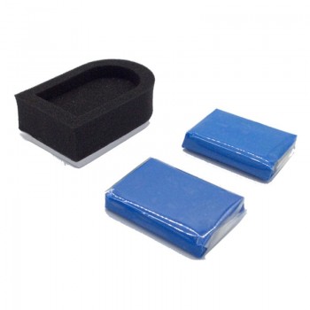 Magic Clay Bar Car Cleaner 2pcs with Sponge Applicator Auto Washing Tools Car Detailing Clay Bar Marflo Paint Care Eraser
