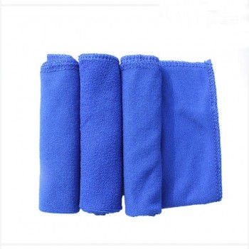 Hot Sale 7 Pcs Blue Absorbent Wash Cloth Car Auto Care Microfiber Cleaning Towels Auto Wash Dry Clean Polish Cloth Lowest Price