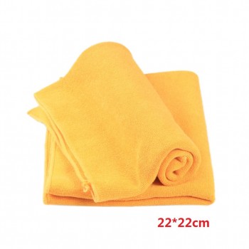 22*22CM Car Wash Microfiber Towel Auto Cleaning Drying Cloth Hemming Care Cloth Detailing Polishing Towels Duster