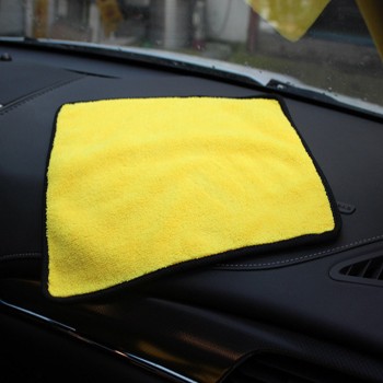 Coral Velvet Soft Absorbent Wash Cloth Car Auto Care Microfiber Cleaning Thicken Towels Car cleaning Maximum configuration
