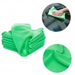 5pcs Microfiber Towel Car Wash Soft Cleaning Car Care Detailing Cloths Auto Wash Towel Duster 25cmX25cm