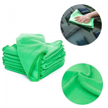 5pcs Microfiber Towel Car Wash Soft Cleaning Car Care Detailing Cloths Auto Wash Towel Duster 25cmX25cm