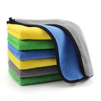 1 pc Car Microfiber Towel Car Cleaning Drying Cloth Hemming Car Care Cloth Detailing Car Wash Towel 20*30CM