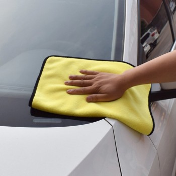 Multicolor Car Wash Microfiber Towel Car Cleaning Drying Cloth Hemming Car Care Cloth Detailing Car Wash Towel 20*30CM