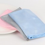 Car Wash Microfiber Towel Water Absorbable Glass Kitchen Cleaning Cloth Wipes Table Window Towel 30 * 30CM