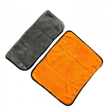 VORCOOL 2pcs 45x38cm Car Cleaning Towels Washcloth Thick Drying Cloth Polishing Duster Washing Towel Car Care Tools