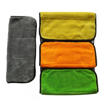 VORCOOL 2pcs 45x38cm Car Cleaning Towels Washcloth Thick Drying Cloth Polishing Duster Washing Towel Car Care Tools
