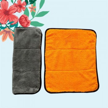 VORCOOL 2pcs 45x38cm Car Cleaning Towels Washcloth Thick Drying Cloth Polishing Duster Washing Towel Car Care Tools