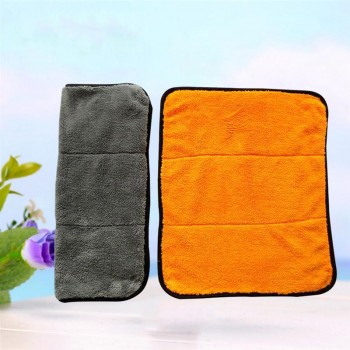 VORCOOL 2pcs 45x38cm Car Cleaning Towels Washcloth Thick Drying Cloth Polishing Duster Washing Towel Car Care Tools