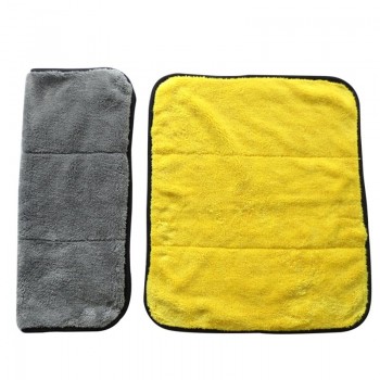 VORCOOL 2pcs 45x38cm Car Cleaning Towels Washcloth Thick Drying Cloth Polishing Duster Washing Towel Car Care Tools