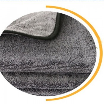 1pc Car Care Polishing Wash Towels Plush Microfiber Washing Drying Towel Strong Thick Polyester Fiber Car Cleaning Cloth 40x40cm