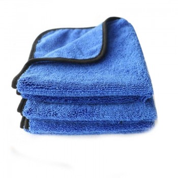 1pc Car Care Polishing Wash Towels Plush Microfiber Washing Drying Towel Strong Thick Polyester Fiber Car Cleaning Cloth 40x40cm