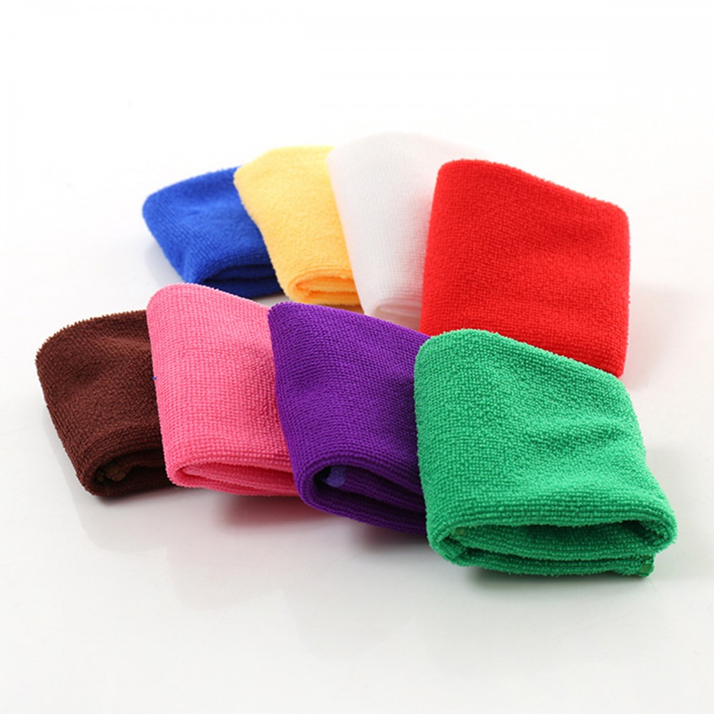 5pcs/Lot Car Cleaning Towels Microfiber Auto Car Washcloth Drying Cloth Valeting Polishing Duster 25x25cm Random Color