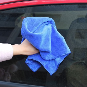 Thicken 40*60cm Blue New Car Care Quick Absorbent Wash Cloth Car Auto Care Microfiber Cleaning Towels Cloths 30*30cm Car Wash #0